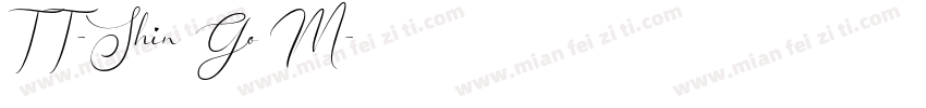 TT-Shin Go M字体转换